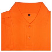 рубашка поло мужская реальный вид оранжевая