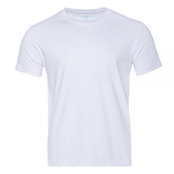 Белая мужская футболка для сублимации