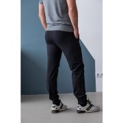 cпортивные брюки унисекс обратная сторона цвет черный