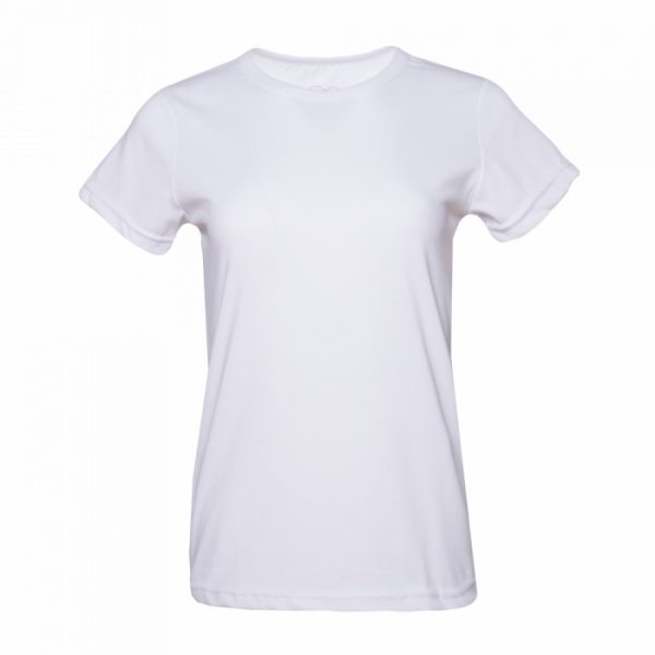 Женская футболка для сублимации, цвет белый