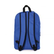 рюкзак с мягкой спинкой на лямках обратная сторона цвет синий